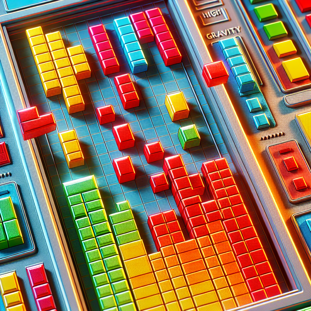Tetris Game Screenshot